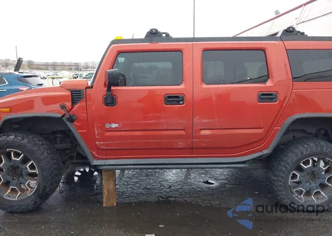 2003 Hummer H2 из США, поврежденный, VIN 5GRGN23U13H134451